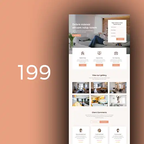 home-rental home rental website design - shopsfile.com