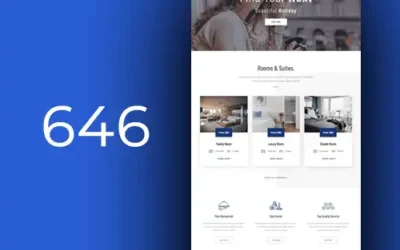 Conception de sites Web pour hôtels, maisons, appartements